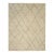 8x10 Jade Trellis Beige Geometric Modern Hand Knotted Wool Carpet Rug For Sale
