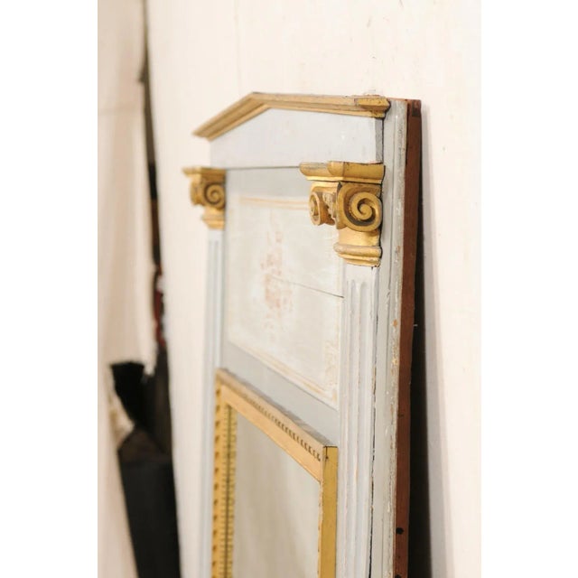 19th Century French Overmantle Mirror, 19th Century For Sale - Image 5 of 10