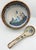Gray 1950s Folk-Art Ken Edwards Palomar Tonala Pottery Hand Painted Punch Bowl W/Ladle For Sale - Image 8 of 17