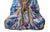 Chinese Fine Chinese Shiwan-Style Ceramic Luohan Amitabha in Deep Sea Glaze For Sale - Image 3 of 13