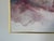 Pink 1980s Vintage Impressionist Abstract Winter Landscape Painting in Gold Aluminum Frame For Sale - Image 8 of 11