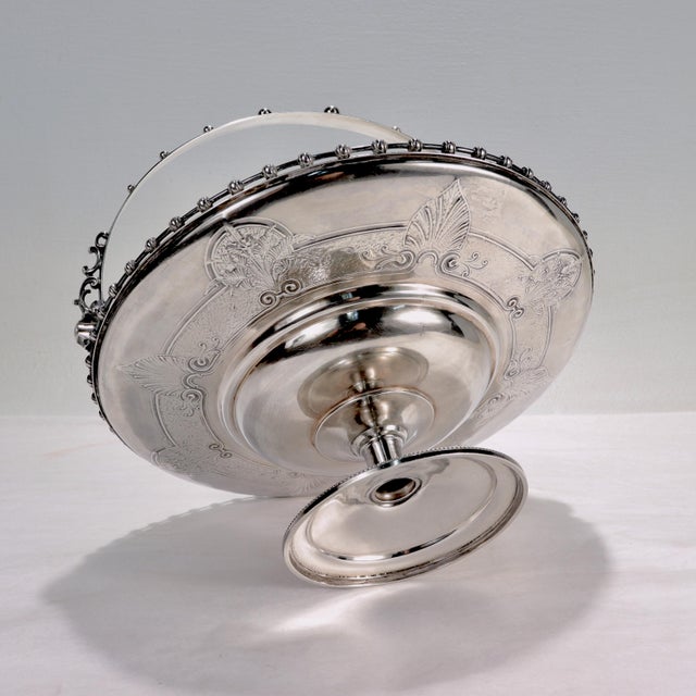 19th Cent Gorham Coin Silver Handled Tazza of New Orleans, La Southern Interest For Sale - Image 9 of 12