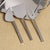 Contemporary Stassi Polished Stainless Steel Cheese Knives Set For Sale - Image 3 of 3