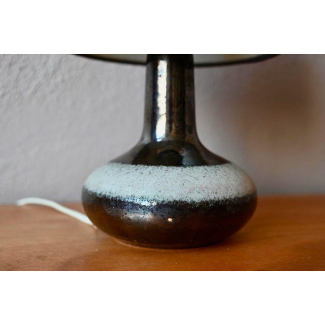 Vintage Stoneware Table Lamp, 1960s For Sale - Image 4 of 8