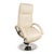 Cream Leather Armchair with Electric Function from Strässle For Sale - Image 6 of 17