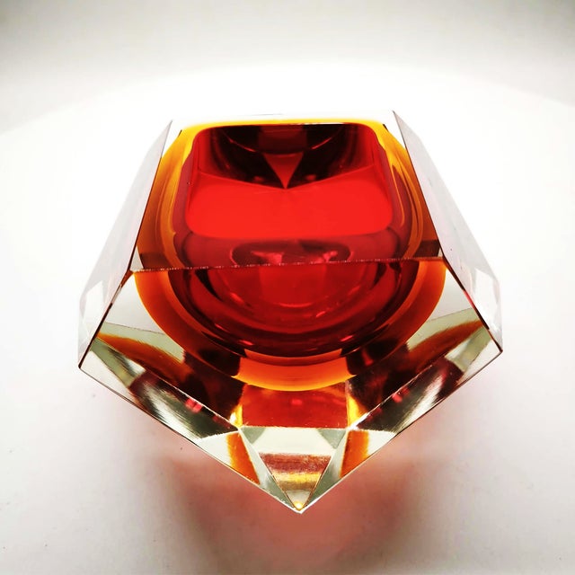 Flavio Poli Ashtray in Murano Glass by Flavio Poli for Seguso, 1960s For Sale - Image 4 of 8