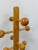 Wood Vintage Atomic Coat Hat Rack Glossy Pine MCM Entryway Stand Mid Century Modern For Sale - Image 7 of 9