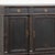 Black 19th Century Swedish Black Painted Pine Sideboard Buffet For Sale - Image 8 of 18