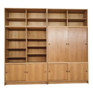 Light Oak Cabinet attributed to Borge Mogensen for Karl Andersson, Denmark, 1950s For Sale