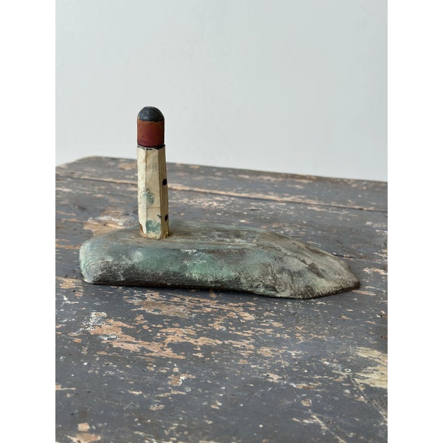 Vintage Mounted Lighthouse Architectural Sculptures With Contracted Finish, a Pair, Circa 1940s For Sale - Image 16 of 18