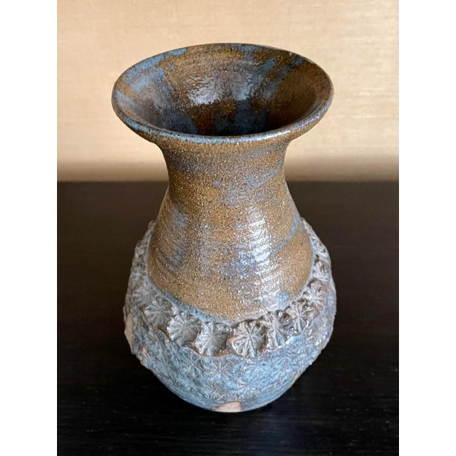 Large Vintage 1970s Ceramic Vase For Sale In Los Angeles - Image 6 of 10