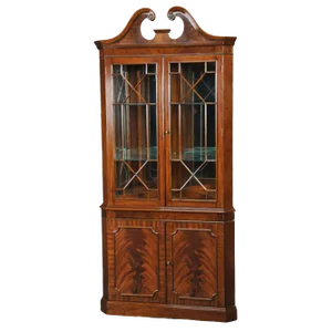 Niagara Furniture Mahogany Corner Cabinet