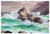 American California Coastal Waves Seascape Original Oil on Canvas by k.o. Buck For Sale - Image 3 of 4