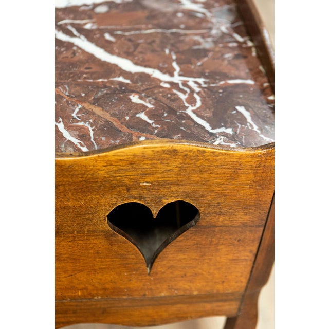 Brown 19th Century French Chevet Table For Sale - Image 8 of 11