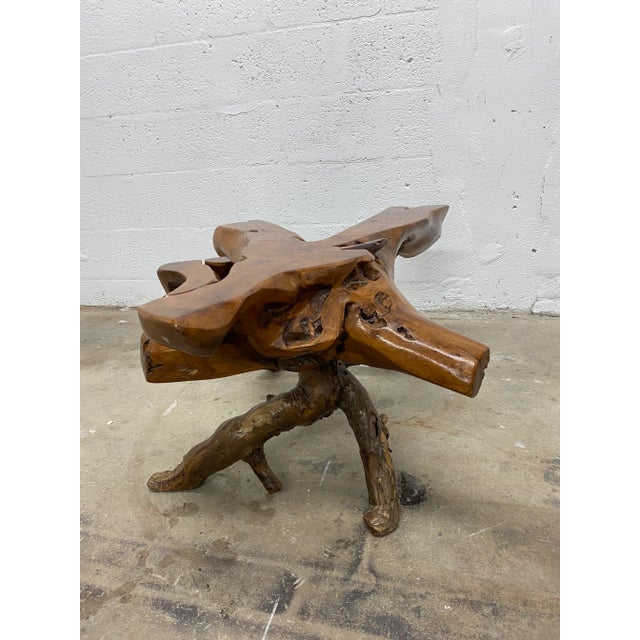 Mid-Century Coastal Driftwood Coffee or Side Table, 1970s For Sale In Miami - Image 6 of 13