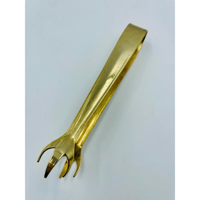 Glass Mid 20th Century Opulent Orchids Gold Leaf Motif Decanter & Ice Bowl- 3 Pieces For Sale - Image 7 of 13