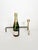 Brass and Cast Iron Andirons, France, 1970s, Set of 2 For Sale - Image 3 of 11