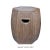 Chinese Hexagon Bamboo Theme Brown Ceramic Clay Garden Stool For Sale In San Francisco - Image 6 of 6