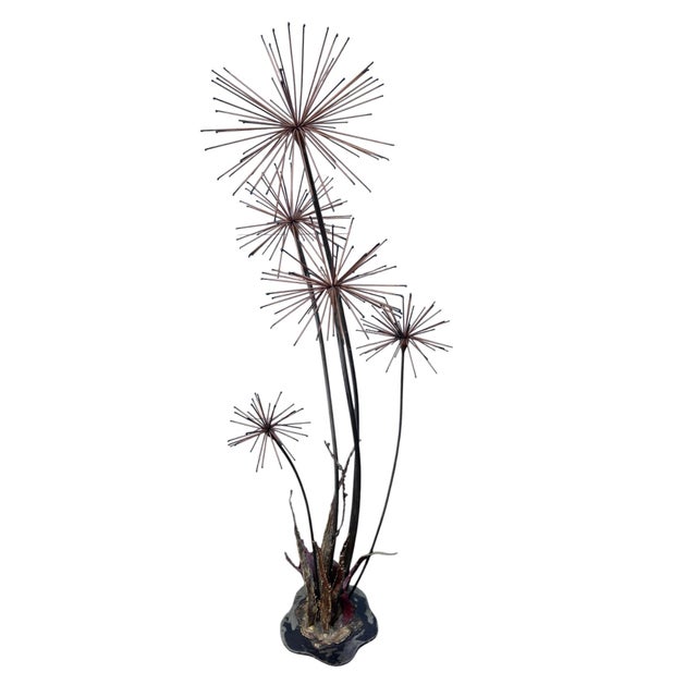 Mid 20th Century Silas Seandel Signed Starburst Floor Sculpture For Sale - Image 18 of 18