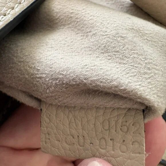 Late 20th Century Late 20th Century Celine by Phoebe Philo Taupe Dune Neutral Drummed Calfskin Micro Luggage Tote Bag For Sale - Image 5 of 16