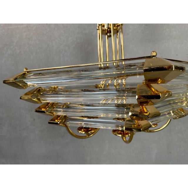 Large Vintage Design Chandelier from Bakalowits & Sohne For Sale - Image 6 of 10