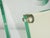 Aqua Italian Picture Frame in Cut Glass and Metal, 1950s For Sale - Image 8 of 11