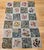 This early 20th century vintage American hand-hooked rug is a captivating example of traditional Americana folk art,...