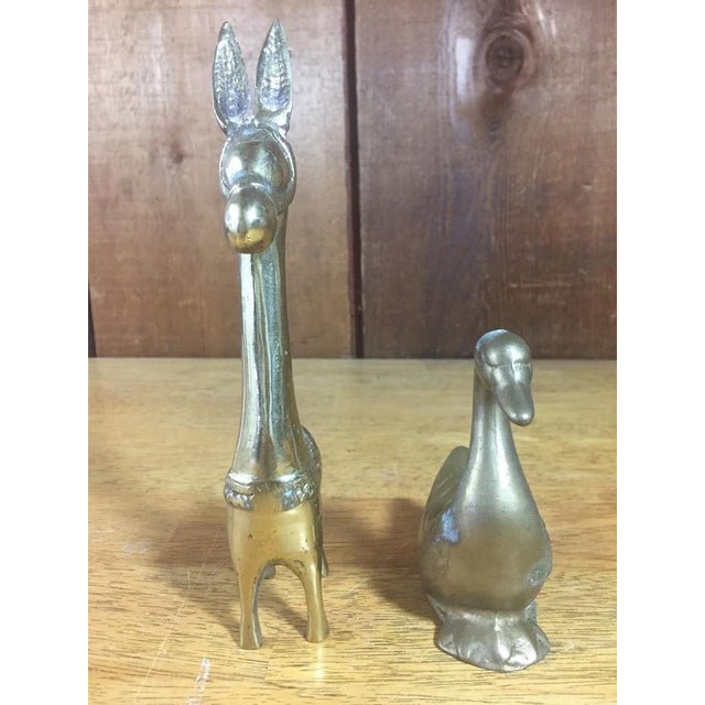 Brass Animal Collection Set of 5 Chairish