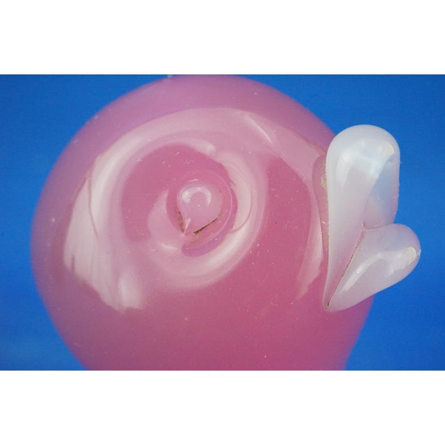 Pink Opaline Sommerso Glass Duckling from Seguso, Murano, Italy, 1950s For Sale - Image 15 of 18