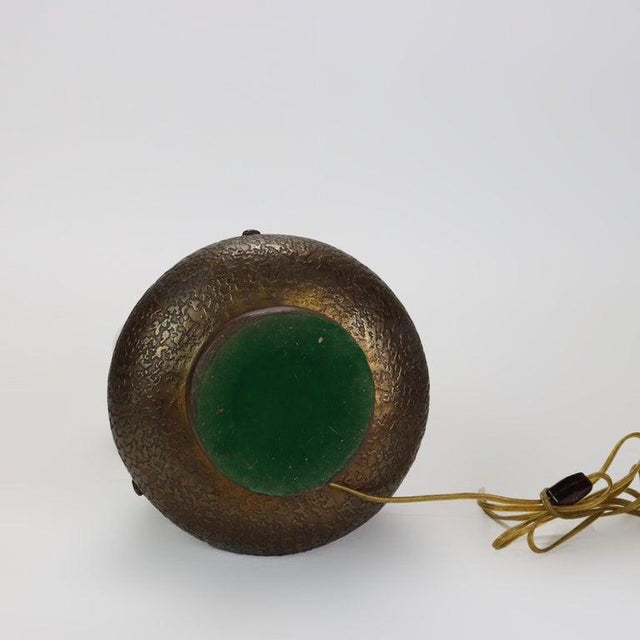 Bronze Antique Frankart School Art Deco Figural Bronzed Table Lamp C1920 For Sale - Image 8 of 9