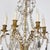 Antique Petite French 6 Light Gilt-Bronze and Crystal Chandelier For Sale - Image 4 of 8