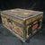 Chinese Antique Chinese Gilt Lacquered Dragon Box With Brass Clasp For Sale - Image 3 of 9