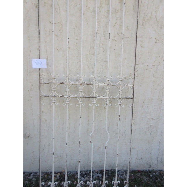 Antique Victorian Iron Door For Sale In Philadelphia - Image 6 of 7