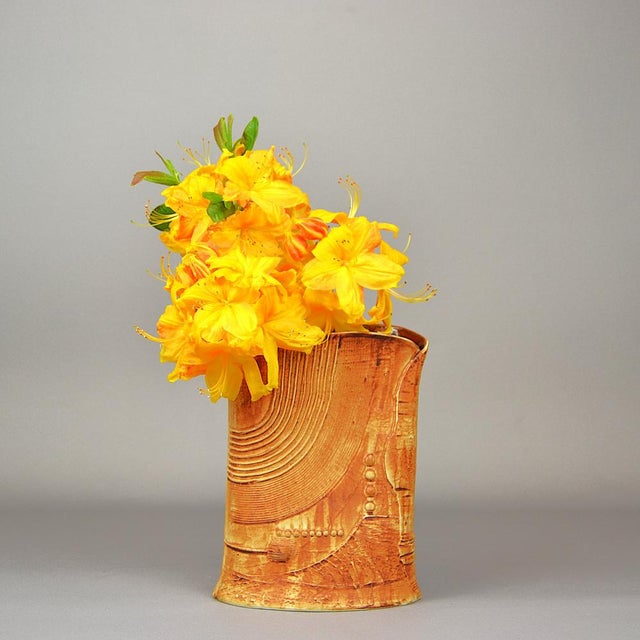 Rörstrand Terra Series Bronze Vase by Bertil Vallien, 1978 For Sale - Image 4 of 11