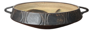 Large Mid-Century Modern Danish Studio Pottery Bowl from Lund Keramik, 1960s