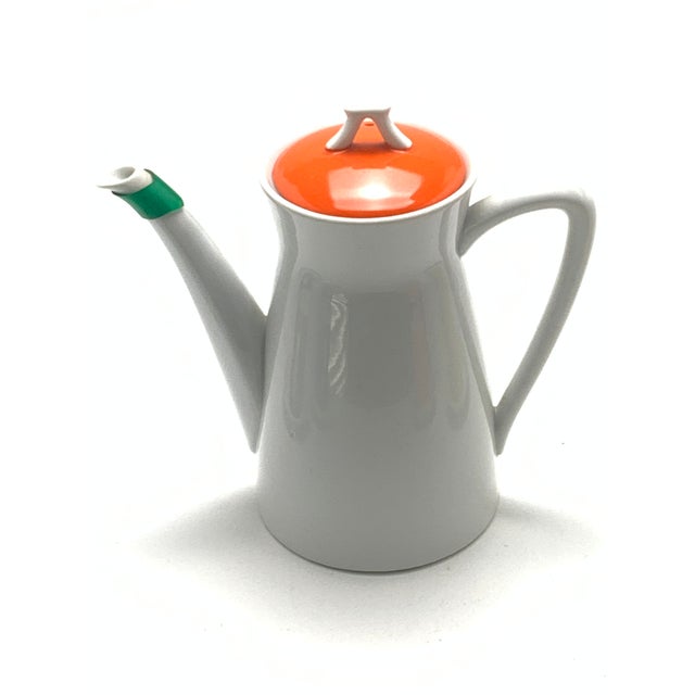 Mid-Century Modern Lipper & Mann demitasse / coffee / tea set. Originated from Japan, which is labeled on the bottom of...