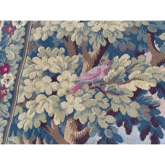 Aubusson Style French Tapestry For Sale - Image 8 of 18