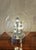 Hand Blown Bubble Glass Table Lamp from Doria Leuchten, 1970s For Sale - Image 6 of 6