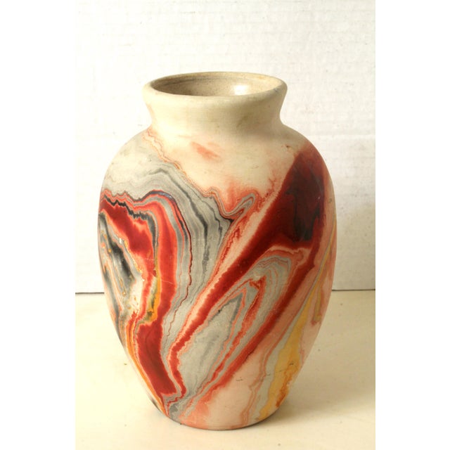 Nemadji Vases Grouping for Color and Mid-Century American Aesthetics – 7" For Sale - Image 11 of 17