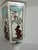 1950s Whimsical Hand-Painted Folk Animals Lidded Hexagonal Urn / Jar For Sale - Image 4 of 11