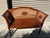 Vintage English Regency Style Caned Settee Bench For Sale - Image 10 of 12