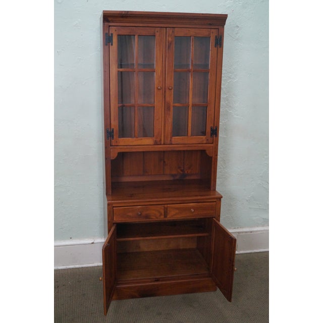 Ethan Allen Pine 2 Piece China Chairish