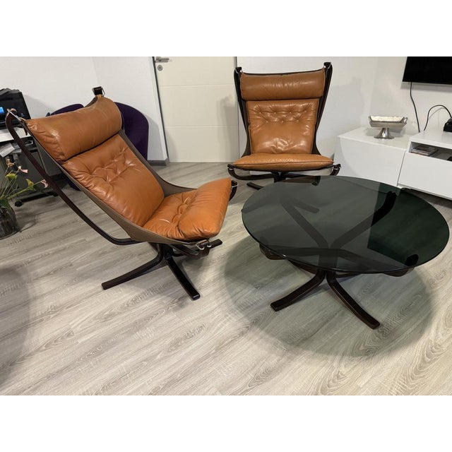 Falcon Armchair by Sigurd Resell for Vatne Møbler, 1970s For Sale - Image 6 of 16