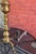 Early 20th Century Antique Brass and Iron Fireplace Andirons - Pair For Sale - Image 5 of 8