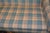 Wood Vintage North Hickory Furniture Blue/Tan Plaid Wingback Settee W/ Nail Head Trim For Sale - Image 7 of 18
