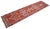 1960s Vintage Hand-Knotted Primitive Turkish Rug Runner Ancient Alien Motif - 2′8″ × 10′8″ For Sale - Image 6 of 13