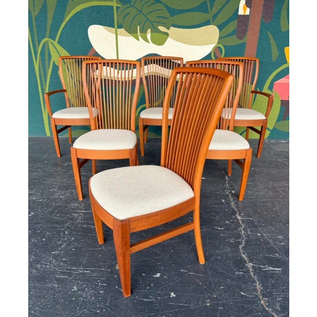 Danish Modern Teak Dining Set For Sale - Image 13 of 17