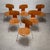 Mid-Century Modern Mid-Century Model 3103 Hammer Chairs by Arne Jacobsen for Fritz Hansen, Denmark, 1980s, Set of 6 For Sale - Image 3 of 18
