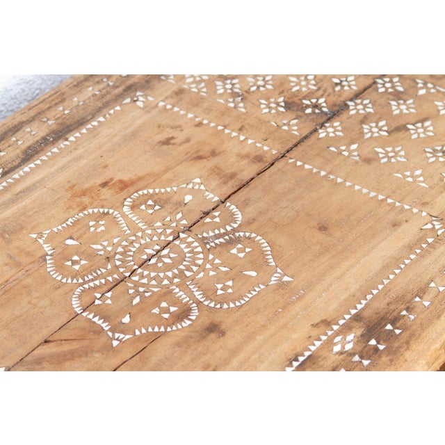 Floral Mandala Mother of Pearl Inlaid Chest For Sale In Los Angeles - Image 6 of 12