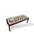 A striking mid-century coffee table inspired by Egyptian revival design. Featuring a long rectangular top and bold graphic...